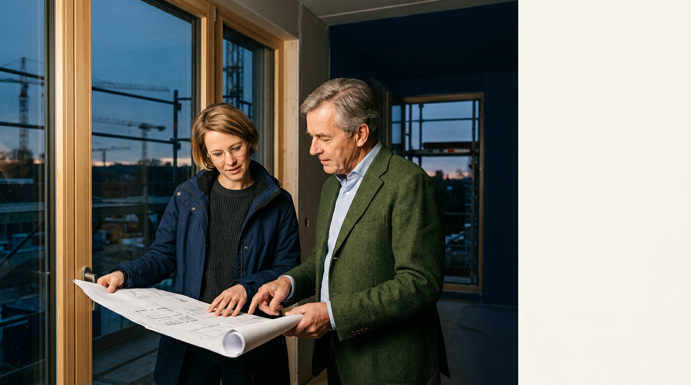 Zinswende Baufinanzierung Architektur Dokumente